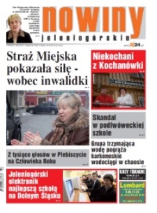 Nowiny Jeleniogórskie : tygodnik społeczny, R.51!, 2011, nr 3 (2691) [Dokument elektroniczny]