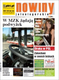 Nowiny Jeleniog&oacute;rskie : tygodnik społeczny, R.52!, 2011, nr 24 (2712) [Dokument elektroniczny]