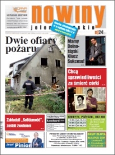 Nowiny Jeleniogórskie : tygodnik społeczny, R.52!, 2011, nr 38 (2726) [Dokument elektroniczny]