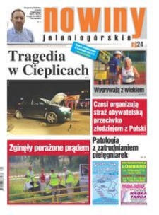 Nowiny Jeleniogórskie : tygodnik społeczny, R.53!, 2012, nr 35 (2775) [Dokument elektroniczny]