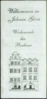 Wilkomen in Jelenia Góra. Wochenende für Berliner
