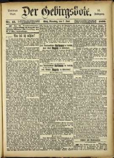 Der Gebirgsbote, 1898, nr 45 [7.06]