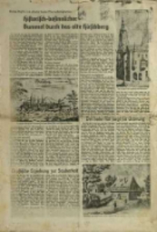 Historisch-besinnlicher Bummel durch das alte Hirschberg : Kleine Idylle und allerlei bunte Merkwürdigkeiten