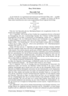 Maywalds Tod Von Dr. Fritz Stelzer Sprottau [Dokument elektroniczny]