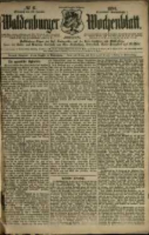 Waldenburger Wochenblatt, Jg. 42, 1896, nr 6