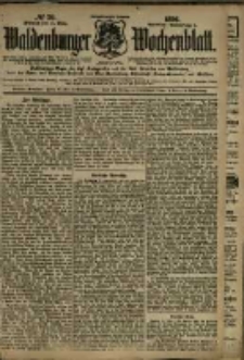 Waldenburger Wochenblatt, Jg. 42, 1896, nr 20