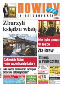 Nowiny Jeleniogórskie : tygodnik społeczny, R.54!, 2012, nr 50 (2790) [Dokument elektroniczny]