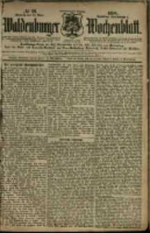Waldenburger Wochenblatt, Jg. 42, 1896, nr 22