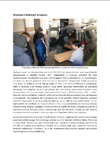 Wystawa o Redenach w Legnicy [Dokument elektroniczny]