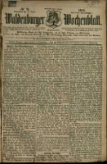 Waldenburger Wochenblatt, Jg. 42, 1896, nr 31