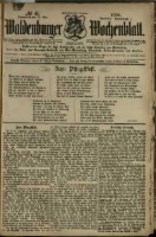 Waldenburger Wochenblatt, Jg. 42, 1896, nr 41
