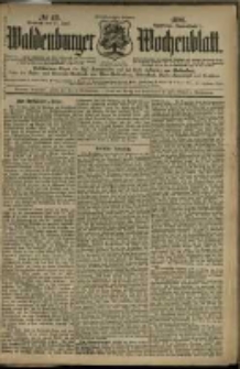 Waldenburger Wochenblatt, Jg. 42, 1896, nr 48
