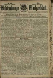 Waldenburger Wochenblatt, Jg. 42, 1896, nr 66