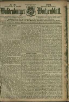Waldenburger Wochenblatt, Jg. 42, 1896, nr 91