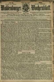 Waldenburger Wochenblatt, Jg. 41, 1895, nr 11