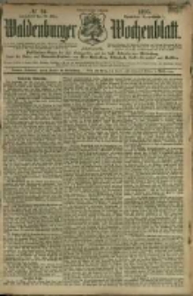 Waldenburger Wochenblatt, Jg. 41, 1895, nr 24