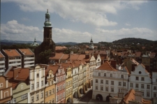 Jelenia Góra - widok z wieży ratusza (fot. 1) [Dokument ikonograficzny]
