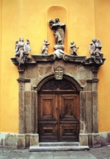 Jelenia Góra, cerkiew św. Apostołów Piotra i Pawła - portal [Dokument ikonograficzny]