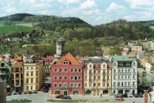 Jelenia Góra - widok z wieży ratusza (fot. 3) [Dokument ikonograficzny]