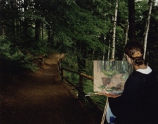 Jelenia Góra - Sobieszów - droga na zamek Chojnik [Dokument ikonograficzny]