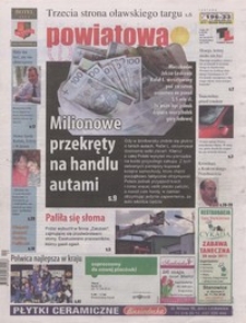 Gazeta Powiatowa - Wiadomości Oławskie, 2011, nr 20