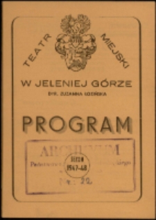 Głupi Jakub - program [Dokument życia społecznego]