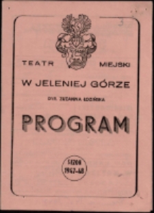 Mieszczanie - program [Dokument życia społecznego]