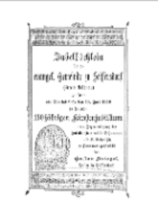 Jubelbüchlein für die evangel. Gemeinde zu Seiffersdorf (Kreis Schönau) zu ihrem am Trinitatisfeste den 10 Juni 1900 zu feiernden 150 jährigen Kirchenjubiläum [Dokument elektroniczny]