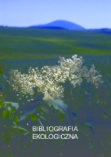 Bibliografia ekologiczna : spis artykułów z czasopism za lata 2005-2008 [Dokument elektroniczny]