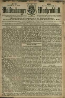 Waldenburger Wochenblatt, Jg. 41, 1895, nr 65