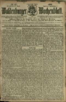 Waldenburger Wochenblatt, Jg. 41, 1895, nr 67