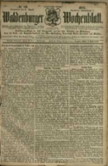 Waldenburger Wochenblatt, Jg. 41, 1895, nr 68