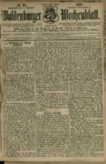 Waldenburger Wochenblatt, Jg. 41, 1895, nr 74