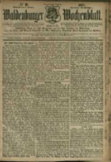 Waldenburger Wochenblatt, Jg. 41, 1895, nr 81