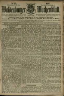 Waldenburger Wochenblatt, Jg. 41, 1895, nr 87