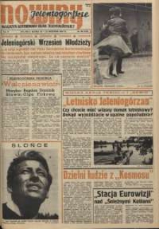 Nowiny Jeleniogórskie : magazyn ilustrowany ziemi jeleniogórskiej, R. 4, 1961, nr 38 (182)