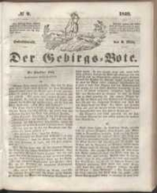 Der Gebirgsbote, 1849, nr 9