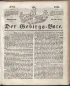 Der Gebirgsbote, 1849, nr 10