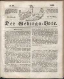 Der Gebirgsbote, 1849, nr 11