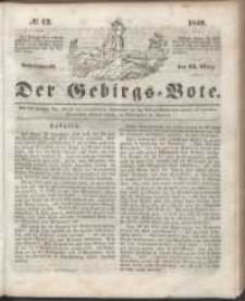 Der Gebirgsbote, 1849, nr 12