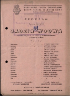 Jadzia wdowa - program [Dokument życia społecznego]