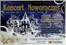 Koncert Noworoczny inaugurujący Rok Gerharta Hauptmanna - plakat [Dokument życia społecznego]