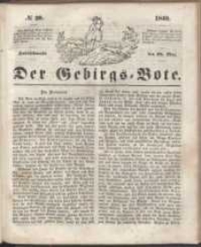 Der Gebirgsbote, 1849, nr 20