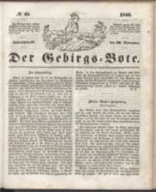 Der Gebirgsbote, 1849, nr 45