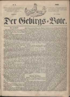 Der Gebirgsbote, 1863, nr 7