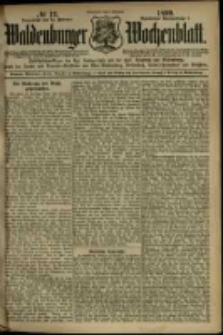 Waldenburger Wochenblatt, Jg. 45, 1899, nr 12