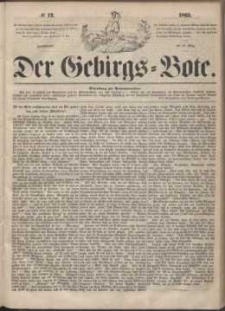 Der Gebirgsbote, 1863, nr 12