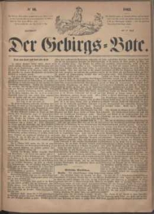 Der Gebirgsbote, 1863, nr 16
