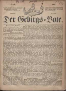 Der Gebirgsbote, 1864, nr 13