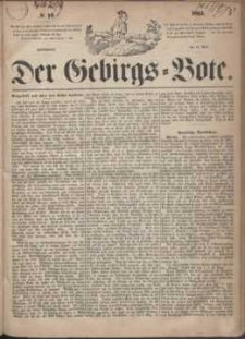 Der Gebirgsbote, 1864, nr 16